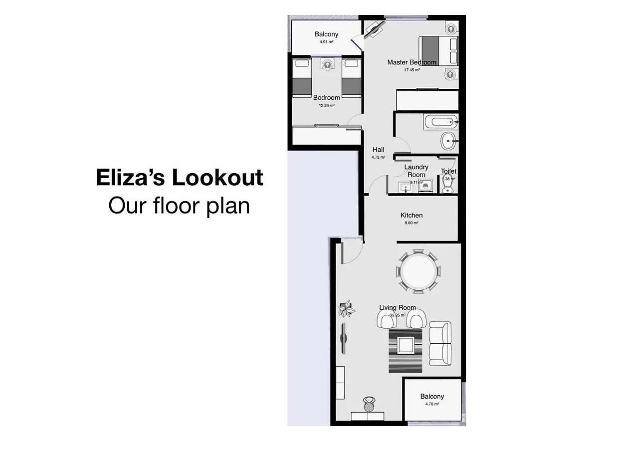 דירות פרת'' Eliza'S Lookout
